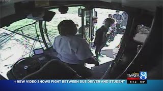 VIDEO Fight between Rapid bus driver and student [upl. by Fesoy]