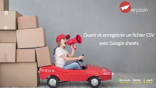 Ouvrir et enregistrer les fichiers CSV avec Google Sheets [upl. by Homans622]