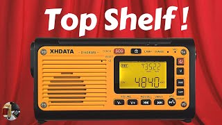 XHDATA D608WB AM FM WX BT MP3 Shortwave Emergency Radio Review [upl. by Guntar]