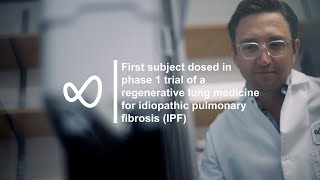 New Regenerative Lung Therapy Begins Phase 1 Trials  CMR316 amp IPF Treatment [upl. by Creighton]