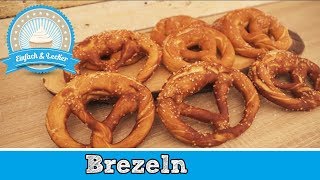 Brezeln selber machen  einfaches Rezept 🤤 [upl. by Nitsed287]