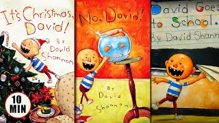 3 Awesome DAVID ReadAlouds by David Shannon [upl. by Zabrine]