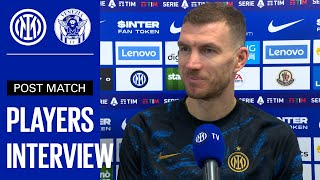 INTER 21 VENEZIA  DZEKO  DUMFRIES EXCLUSIVE INTERVIEWS SUB ENG  ITA 🎤⚫🔵🤩 [upl. by Lenhart]