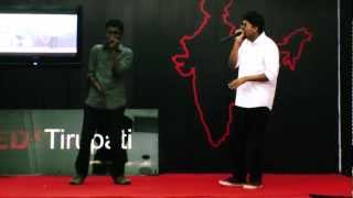 Indias Biggest Beatboxer Vineeth Vincent feat Vineeth Kumar Vineeth Vincent at TEDxTirupati [upl. by Ariaic]