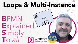 BPMN Tutorial  Standard Loop Sequential Multiinstance Loop Parallel Multiinstance Loop [upl. by Anis149]