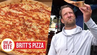 Barstool Pizza Review  Britts Pizza Treasure Island FL presented by Rhoback [upl. by Aciraa]