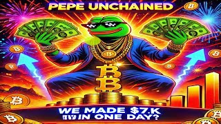 🔥 quotPepe Unchained Made Us 7K in an Day – Is It Too Late to Buyquot [upl. by Ivon256]