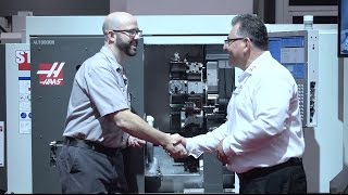 The New Haas ST15SY SubSpindle Lathe from Haas Automation [upl. by Him]