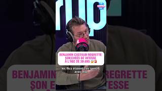 🚨Benjamin Castaldi raconte son anecdote sur son excès de vitesse 🚗💨 vitesse flash exces [upl. by Nnylrahc507]