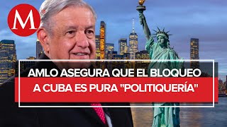 EU ofende a la estatua de la libertad con bloqueo a Cuba [upl. by Eioj]