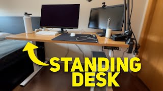 Setup Upgrade FlexiSpot EN1 Standing Desk Review [upl. by Fougere]