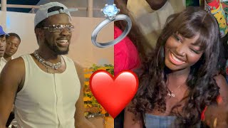 😱Héhé Demande de Mariage en Direct Fatou Ndiaye Bass Thioung Yaye Titulaire bi [upl. by Eelarual]