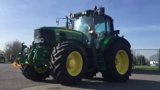 Traktor John Deere 6830 Premium 2009 7400h FH Wegberg Germany [upl. by Budde]