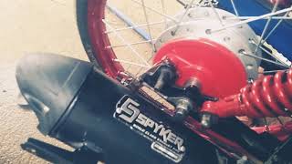 spyker pipe sound test maton 125 [upl. by Enidlareg]