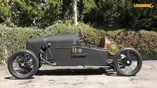 Demarcay von 1922 mit Anzani Motor 1000 ccm Rennwagen Racing Car Cyclecar [upl. by Anillehs]