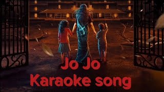 JO JO Karaoke song  Aranmanai 4  Sundar C  Tamannah  Raashi khanna [upl. by Aixela]