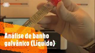 Análise de banho galvânico  Fluorescência de RaiosX  FISCHERSCOPE® XAN® 215 [upl. by Whorton]