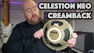 Celestion NEO Creamback Vs Celestion VType in a Fender 68 Custom Deluxe Reverb [upl. by Richara665]