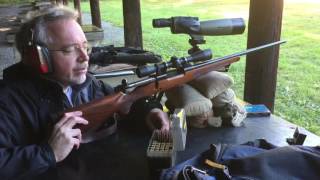 Shooting the Winchester Model 70 7x57 at the Range Review [upl. by Micki]