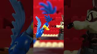 Wile Coyote and Road runner animation looneytunes lego [upl. by Felt363]