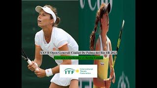 2023 W40 Palma del Rio 1R  Varvara Lepchenko vs Berfu Cengiz Highlights [upl. by Marissa]