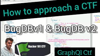 GraphQL CTFs How to Approach amp Solve a CTF  BugDB V1 amp BugDB V2  HackerOne CTF [upl. by Doreg]