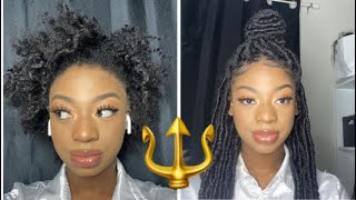 COMMENT FAIRE SES FAUSSE LOCKS de A à Z 🤩 sans crochet  archi facile [upl. by Caritta]