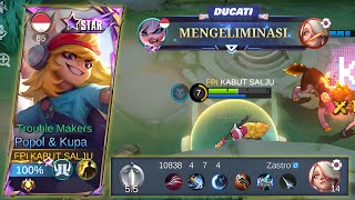 Melissa Counter Popol ‼️ Cara Popol and Kupa Lawan Melissa  Gameplay Popol and Kupa  Mobile Legend [upl. by Victory]