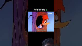 Wood pecker Ka Ghar toda comedy yputubeshorts [upl. by Bowie]