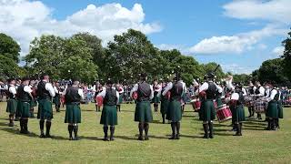 StLaurence OToole Pipe Band  All Ireland Champions 2024 [upl. by Terrena]