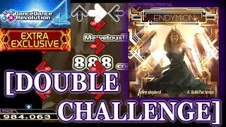 【DDR A】 ENDYMION DOUBLE CHALLENGE 譜面確認＋クラップ [upl. by Hotze]