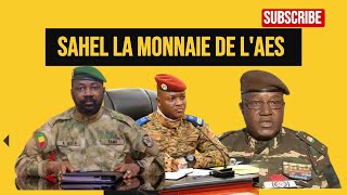 Sahel la nouvelle monnaie de lAES  Mali  Burkina Faso et Niger [upl. by Neirbo]