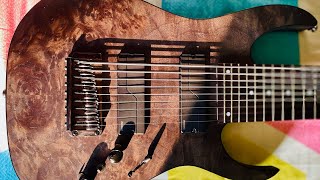 9 String Guitar  Ibanez RG9 PB AXE DESIGN LAB ibanez [upl. by Carleton]