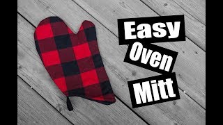 Easy Oven Mitt  Free Pattern Download [upl. by Nohpets]