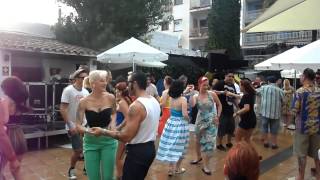 High Rockabilly  Jiving at the poolparty [upl. by Ennaesor]