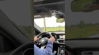 2024 AlfaRomeo ​⁠ Stelvio Quadrifoglio Quick Gear Shifting Thrills [upl. by Egas]