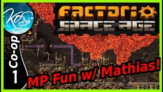 Factorio Space Age DLC MP 1  Dawn of a New Space Age Factorio DLC Factorio Space Age MP [upl. by Nonarb303]