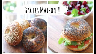 Recettes  Bagels [upl. by Elicul]