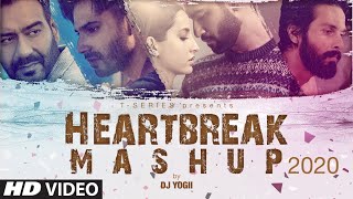 Heartbreak Mashup 2020  Dj Yogii  Remix Songs 2020  Latest Hindi Songs  TSeries [upl. by Ztirf637]