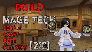 Toram Online  Mage Tech Build 210 Low Budget [upl. by Sira]