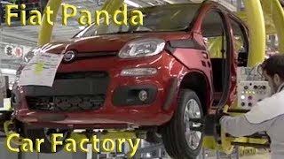 Fiat Panda Production Pomigliano dArco Italy FIAT Factory Panda Assembly Line Fiat Plant [upl. by Ajidahk634]