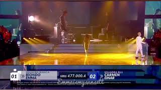 Cigno nero cover di Emma Muscat e Biondo con Fedez [upl. by Simpson18]