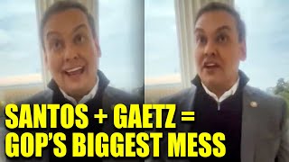 Gaetz Gets BACKUP From Santos… The Internet Can’t Stop LAUGHING [upl. by Vernita]