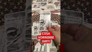 Cosa vorrebbe dirti tarocchi tarocchioggi shortvideo letturadicarte tarocchiamore amore [upl. by Dickens]