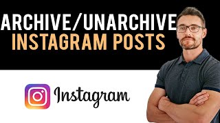 ✅ How to Archive and UNARCHIVE Instagram Posts Full Guide [upl. by Neeuq157]