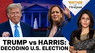 US Election  Trump vs Harris Who Will Win the Race to the White House  Vantage with Palki Sharma [upl. by Rodolph]