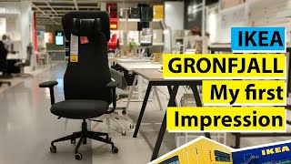 IKEA GRONFJALL Chair review [upl. by Chiquita]