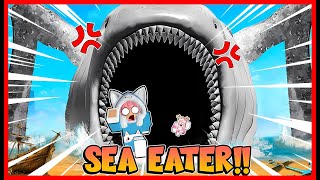 ATUN amp MOMON MELIHAT PENAMPAKAN SEA EATER  Feat sapipurba Roblox [upl. by Philina]