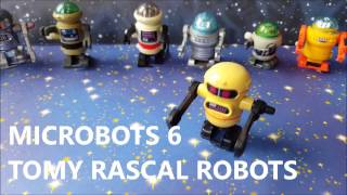 Micro Windup Robots 6  Windup Toy Collection [upl. by Aro]