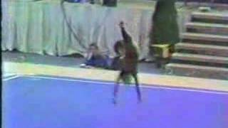 Oksana Omelianchik 1985 World Championships Floor exercise [upl. by Horwath788]